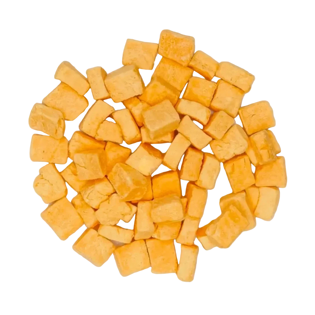 Freeze-Dried Cheese Cubes
